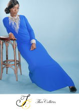 Load image into Gallery viewer, BLUE OBAMA DRESS
