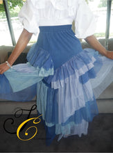 Load image into Gallery viewer, Cotton Candy Blue Tulle Skirt!
