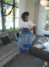 Load image into Gallery viewer, Cotton Candy Blue Tulle Skirt!
