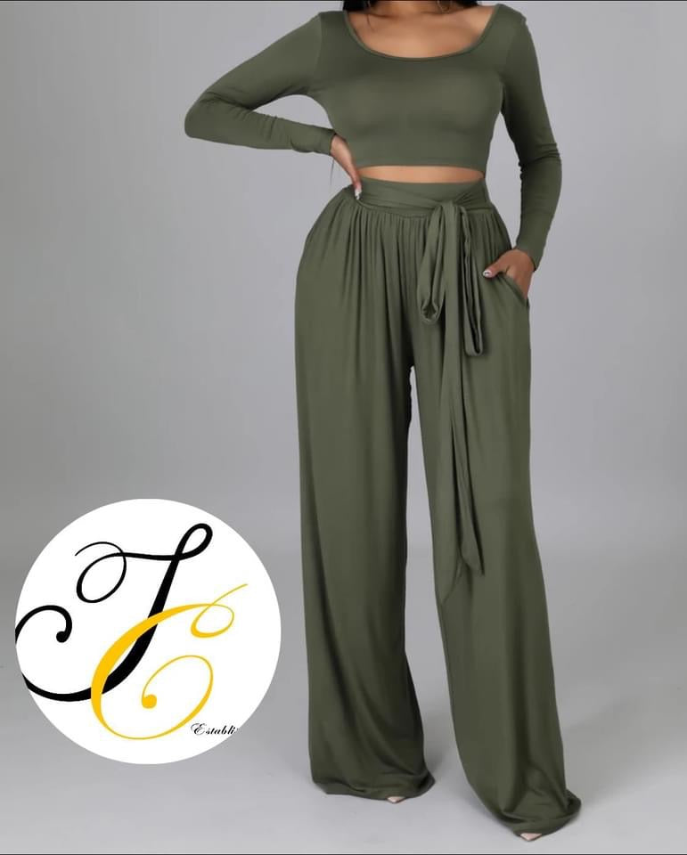 Evergreen Pants set