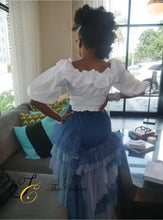 Load image into Gallery viewer, Cotton Candy Blue Tulle Skirt!
